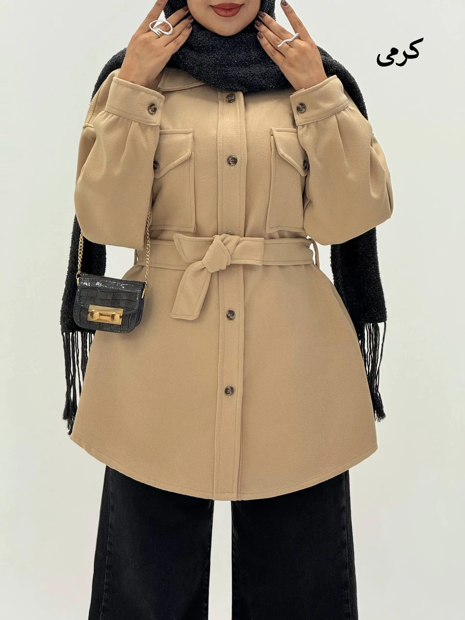 3703-پالتو فوتر کیارا